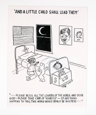 "And A Little Child Shall Lead Them" Cartoon