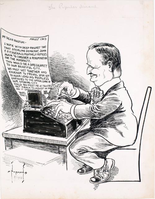 "The Popular Demand" Cartoon