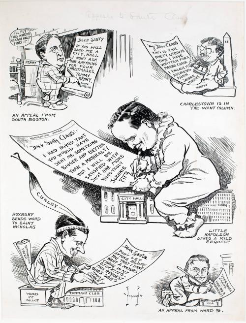 "Appeals To Santa Claus" Cartoon