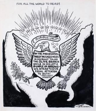 "For All The World To Read!" Cartoon