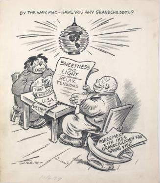 "By The Way, Mao - Have You Any Grandchildren?" Cartoon