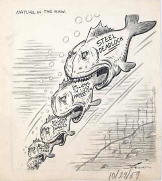 "Nature In The Raw"  Cartoon