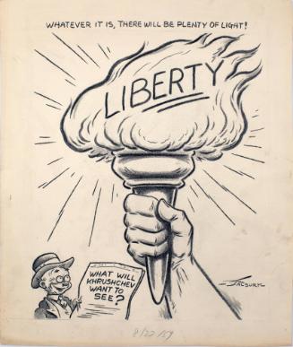 "Whatever It Is, There Will Be Plenty Of Light!" Cartoon
