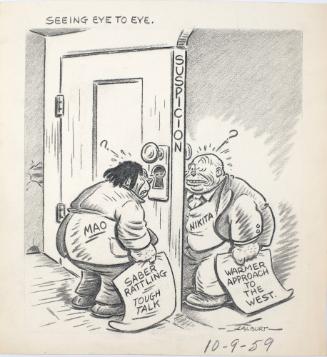 "Seeing Eye To Eye" Cartoon