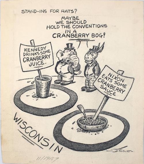 "Stand-Ins For Hats?" Cartoon