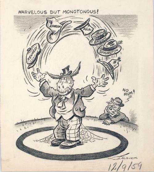 "Marvelous But Monotonous!" Cartoon