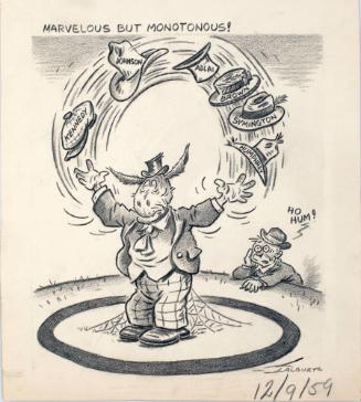 "Marvelous But Monotonous!" Cartoon