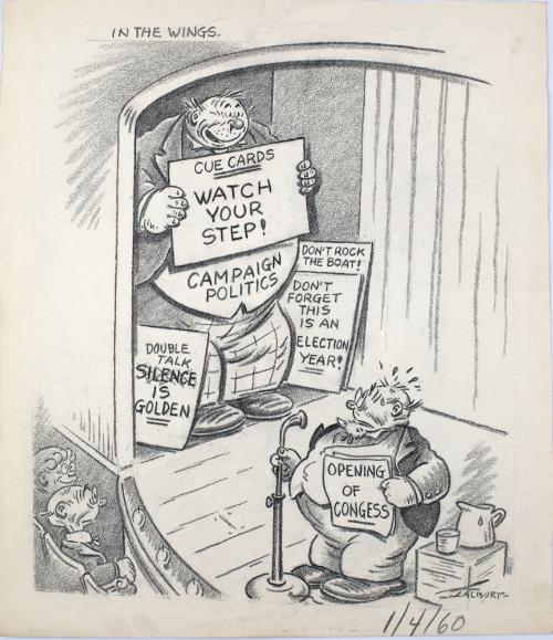 Copyright Washington Daily Star. John F. Kennedy Presidential Library and Museum, Boston, MA