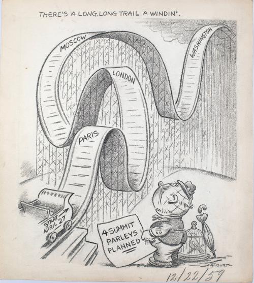 Copyright Washington Daily Star. John F. Kennedy Presidential Library and Museum, Boston, MA