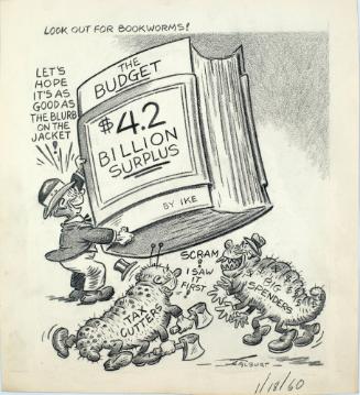 "Look Out For The Bookworms!" Cartoon