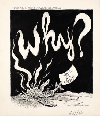 "The Call For A Searching Crew." Cartoon