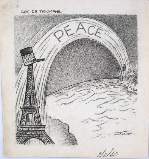 "Arc De Triomphe." Cartoon