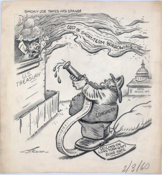 "Smoky Joe Takes His Stand!" Cartoon
