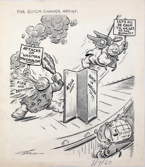 "The Quick Change Artist." Cartoon