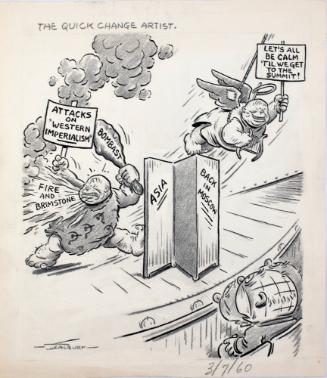 "The Quick Change Artist." Cartoon