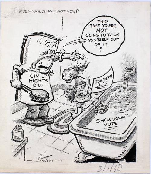 "Eventually - Why Not Now?" Cartoon