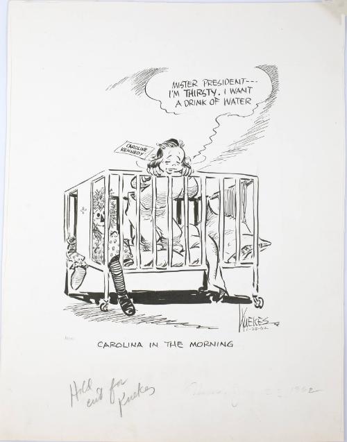 "CAROLINA IN THE MORNING" Cartoon