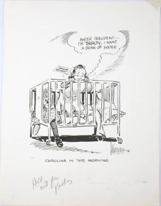 "CAROLINA IN THE MORNING" Cartoon