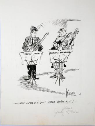 "---AND MAKE IT A DUET WHILE YOU'RE AT IT!" Cartoon