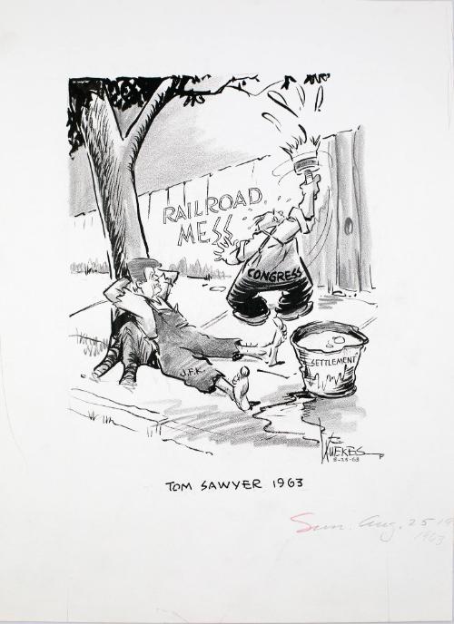 "TOM SAWYER 1963" Cartoon