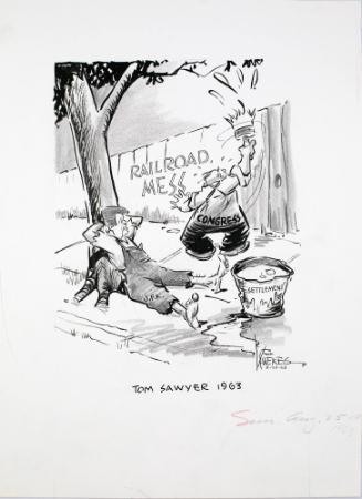 "TOM SAWYER 1963" Cartoon