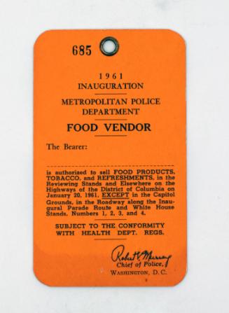 Inaugural Food Vendor Pass