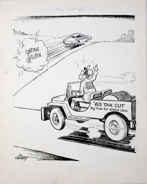 "" Hey, Wait Up!" Cartoon