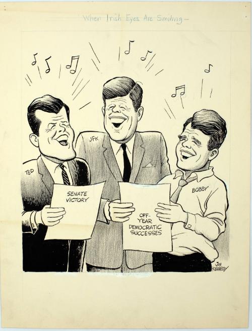 "When Irish Eyes Are Smiling-" Cartoon