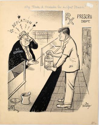"Why Trade A Headache for An Upset Stomach?" Cartoon