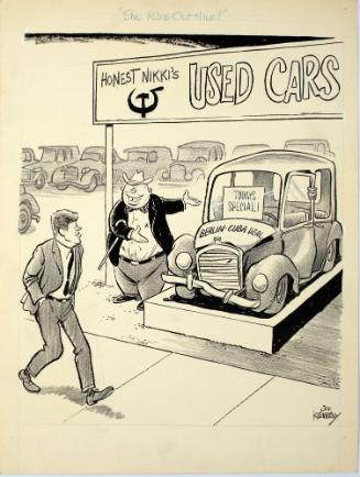 "She Runs Out Nice!" Cartoon