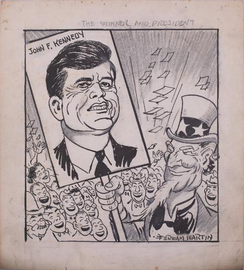 copyright The Houston Cronicle; John F. Kennedy Presidential Library and Museum, Boston, MA; Na…