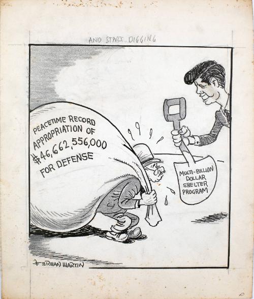 "And Start Digging" Cartoon