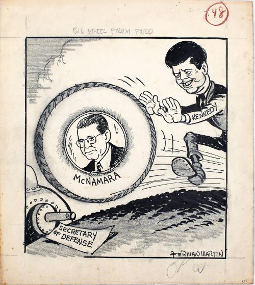 "Big Wheel From Ford" Cartoon