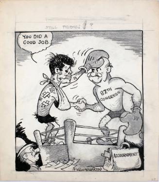 "Still Friends?" Cartoon