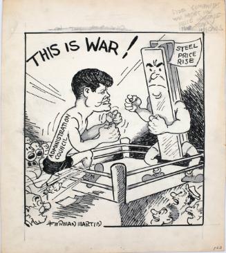 "Central American Presidents Meeting" Cartoon