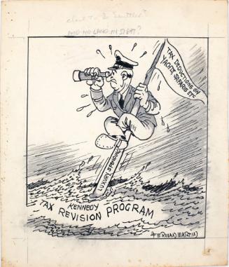 "And No Land in Sight" Cartoon