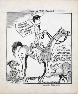 "Tall In The Saddle" Cartoon