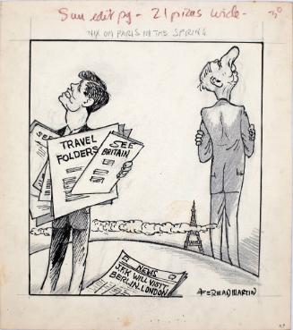 "Nix on Paris in Spring" Cartoon