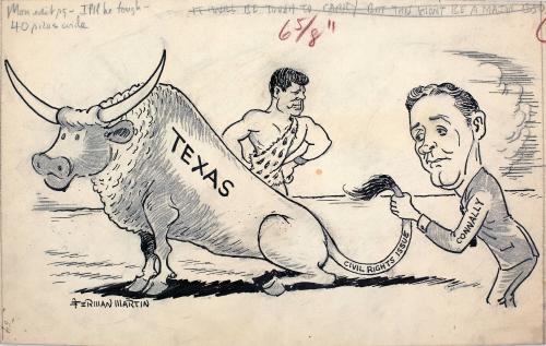 "It'll Be Tough" Cartoon