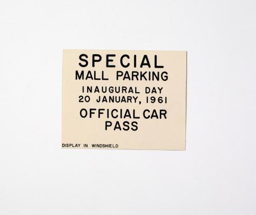 3 Special Mall Parking Passes