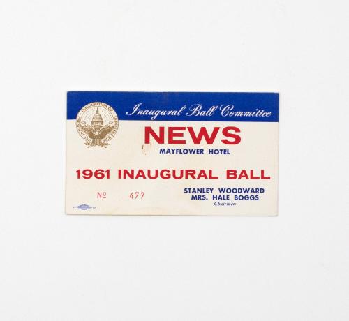 7 News Passes to Inaugural Ball at the Mayflower Hotel