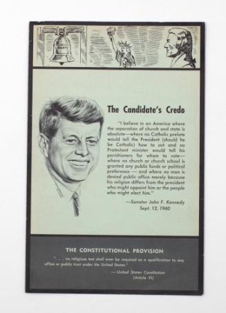 "The Candidates Credo Brochure