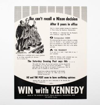 "Win with Kennedy" Campaign Flier