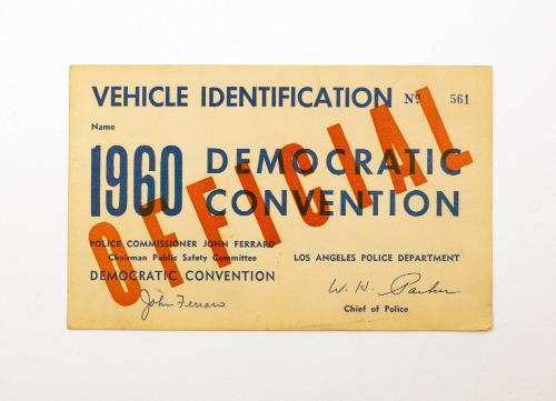 Vehicle Identification Card