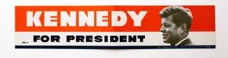 "Kennedy for President" Bumper Sticker