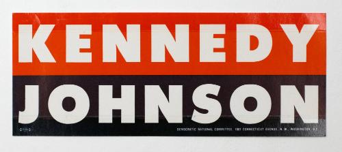 3 "Kennedy/Johnson" Campaign Flyers