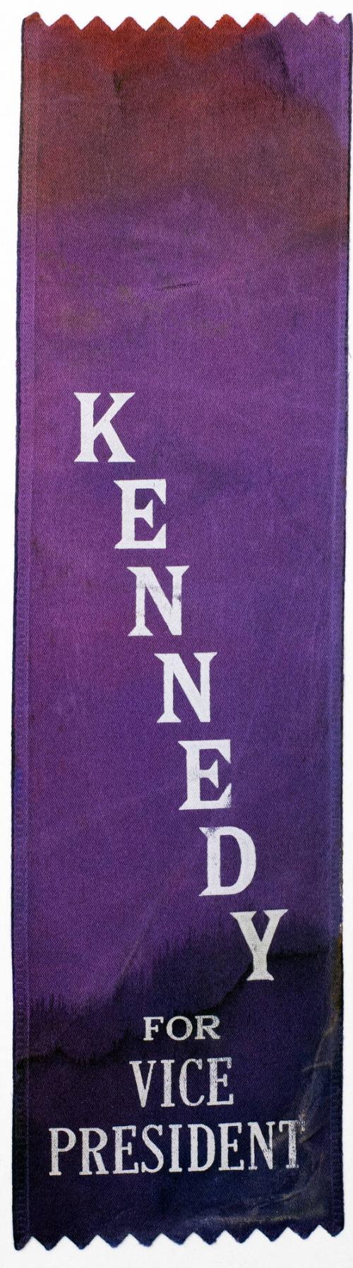"Kennedy for Vice President" Ribbon