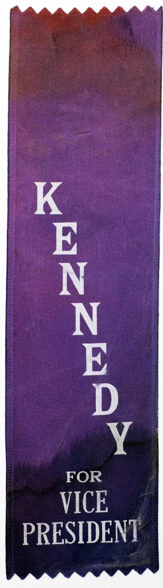"Kennedy for Vice President" Ribbon