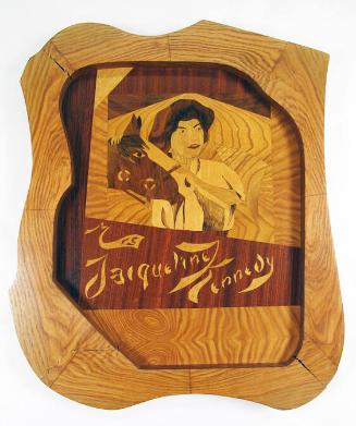 Mosaic of Jacqueline Kennedy with a Horse