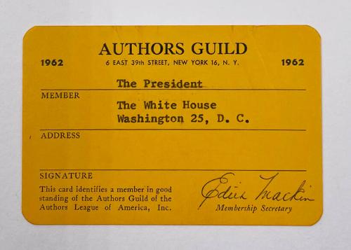 Image courtesy of the John F. Kennedy Presidential Library and Museum, Boston, MA.
